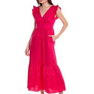 NWT Maggie London Fuchsia Maxi Dress